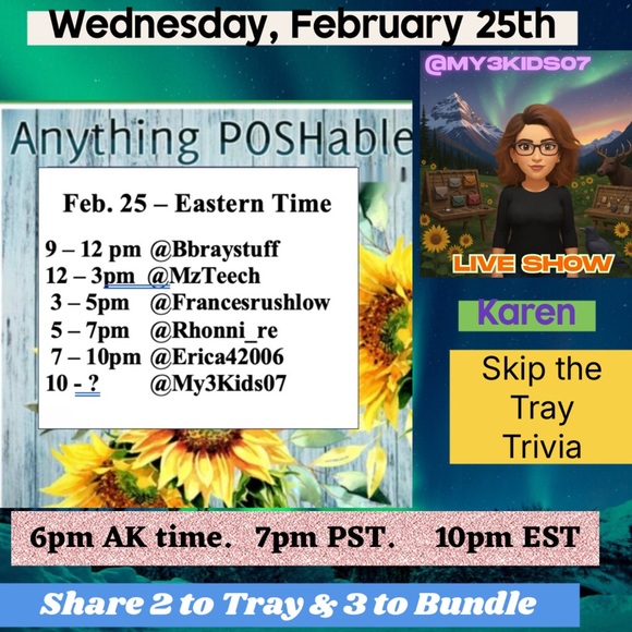 FOLLOW FOR LIVE SHOW ANNOUNCEMENTS PLEASE CLICK & FOLLOW! - Picture 6 of 15